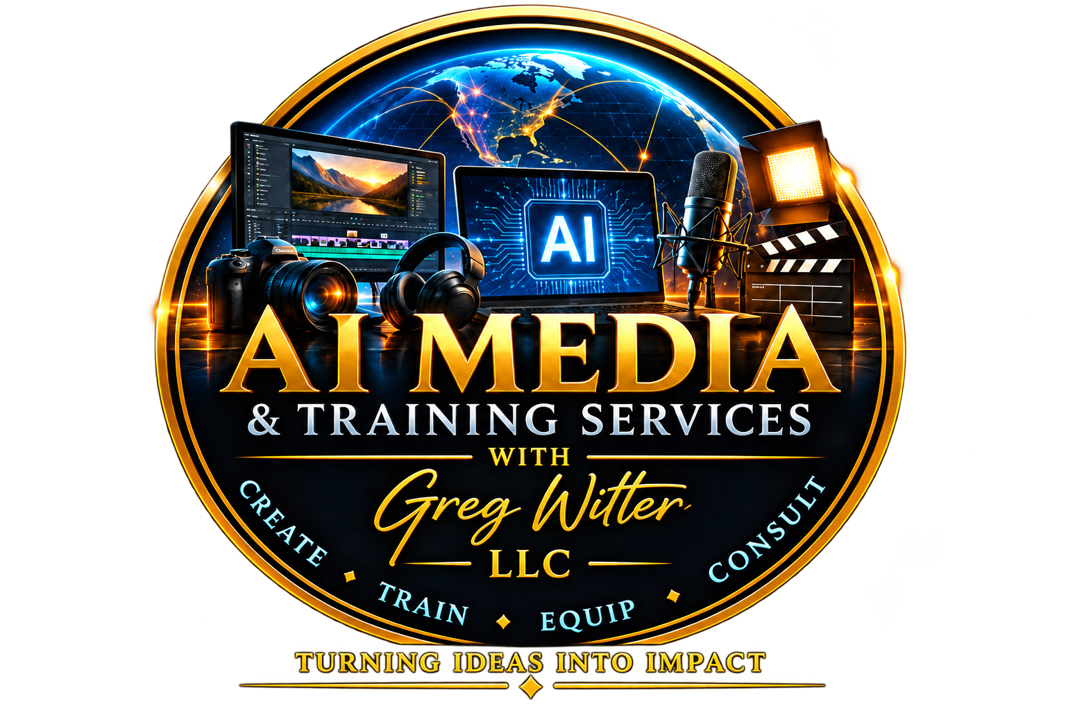 AI Media and Training Services logo