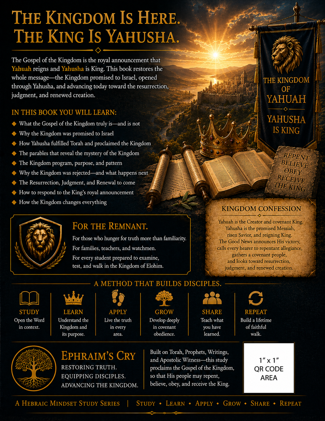 The Gospel of the Kingdom back cover