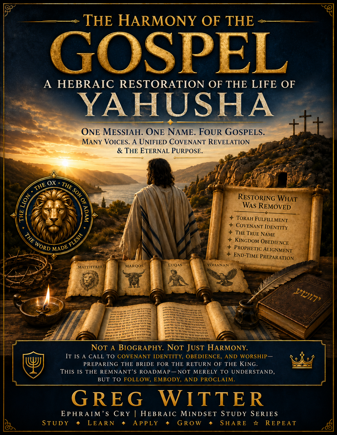 Harmony of the Gospel — front cover